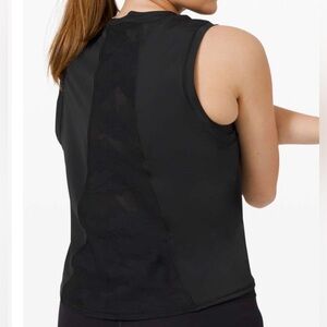 Lululemon Sheer Will Tank *Camo Black Sz S